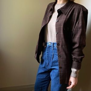 Vintage Norton Studio Shirt-Jac- Size 14 (EUC)